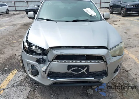 2014 Mitsubishi Outlander Sport Es z USA, uszkodzony, nr VIN 4A4AP3AU5EE002865